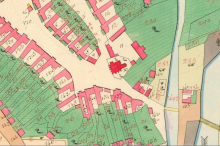 Mapa fara a kostel